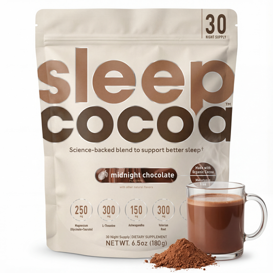 Sleep Cocoa Drink | Melatonin-Free Magnesium Sleep Drink | SleepCocoa