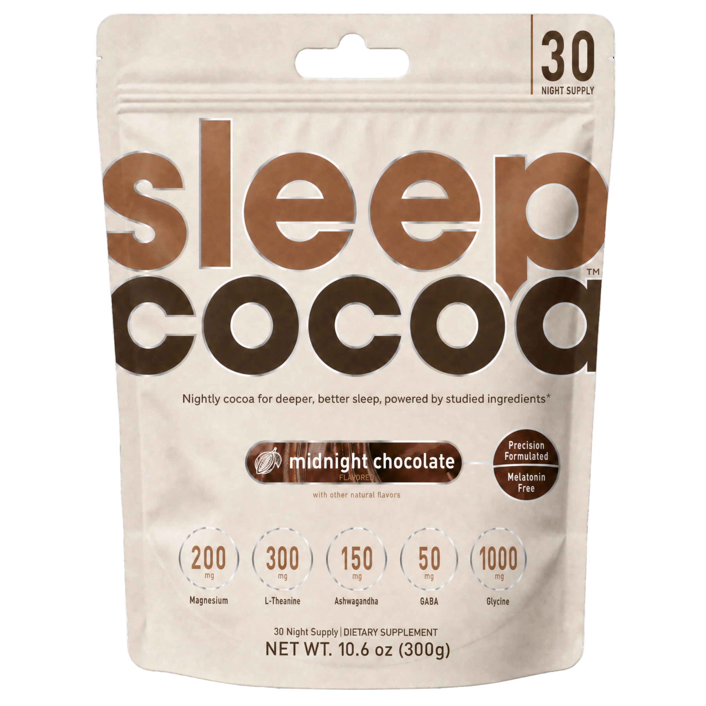 Sleep Cocoa Drink | Melatonin-Free Magnesium Sleep Drink | SleepCocoa