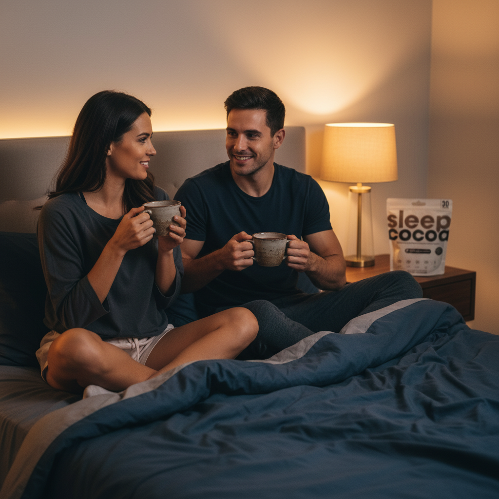 SleepCocoa™ - Melatonin-Free Sleep Drink for Deep Rest & Recovery